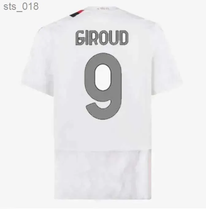 Voetbalshirts Ac GIROUD BENNACER 2023 2024 Voetbalshirt Maillot Heren Kinderen Kind KitH2434