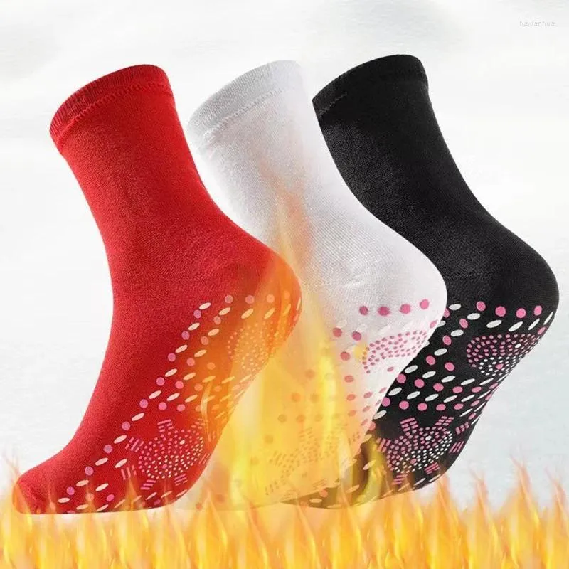 Chaussettes de santé pour hommes, thérapie magnétique Sox Tourmaline, chaussettes amincissantes, élastiques, thermiques, auto-chauffantes, soins courtes