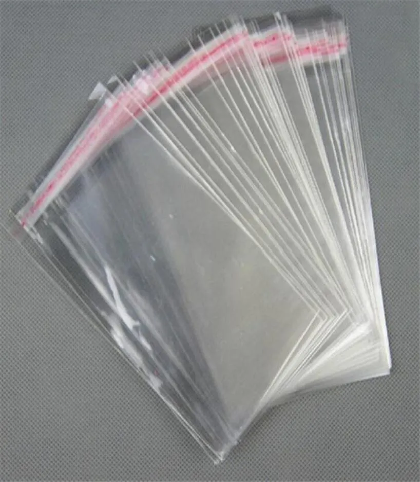 Helderwitte hersluitbare OPP Poly-pakketzakken Transparante verpakkingszakken Plastic zelfklevende afdichting6706921