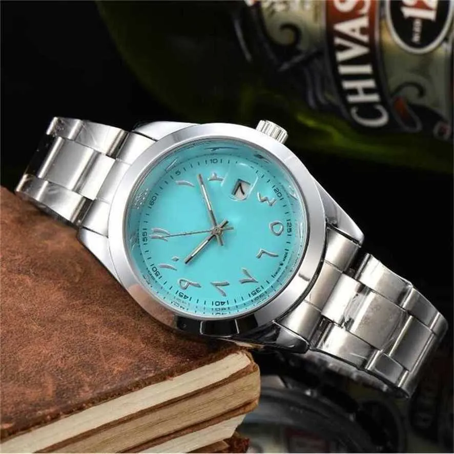 56 ٪ على الساعة Watch Watch Luxury Classic Top-Level Rol Mens Lady Modern Quartz Movement Wristwatche 42mm Diving Wrist Watch Automatic Date Montre de Luxe