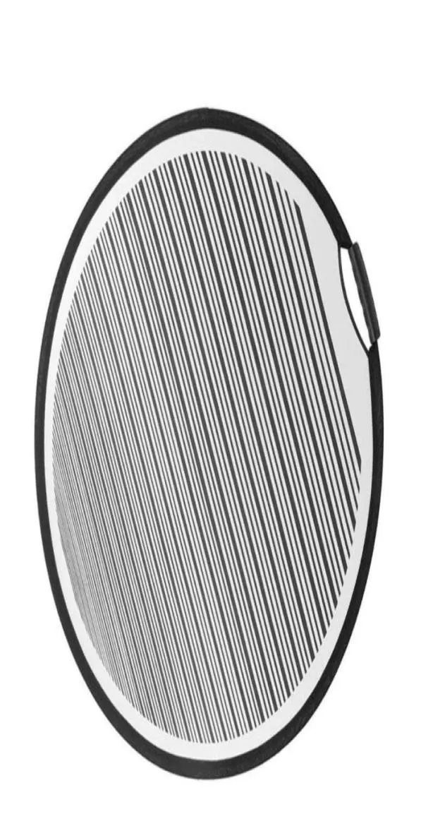 Outil de conception portatif de panneau concave de réflecteur de lumière de doublure PDR pliable flexible à rayures rondes de 80 cm pour réparer la carrosserie de la porte de voiture Scra9860084