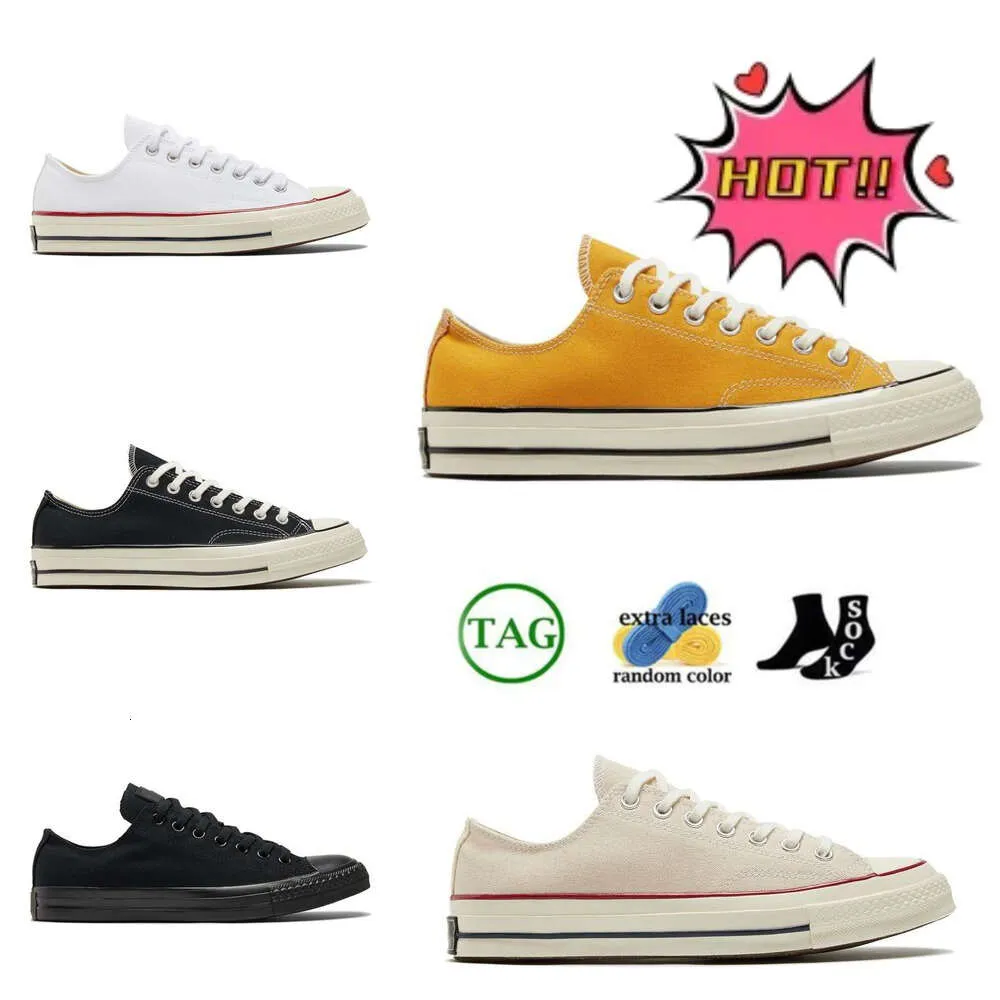 mens designer shoes Top Quality Casual Canvas All Sta Shoes 1970s White Stars Low High 1970 Chuck Chucks Platform Jointly Name Mens Womens Shoes 70s Sport Sneaker