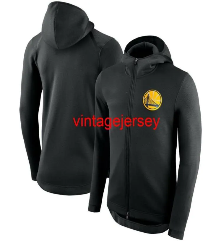 New 2019 Golden State Therma Flex Showtime Court Bench Hoodie S3XL5570659