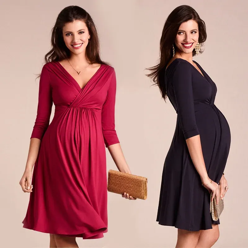 فساتين الحوامل الصيف الرضاعة الطبيعية ملابس التمريض ملابس الأمومة للنساء الحوامل أزياء فساتين الأمومة الحمل
