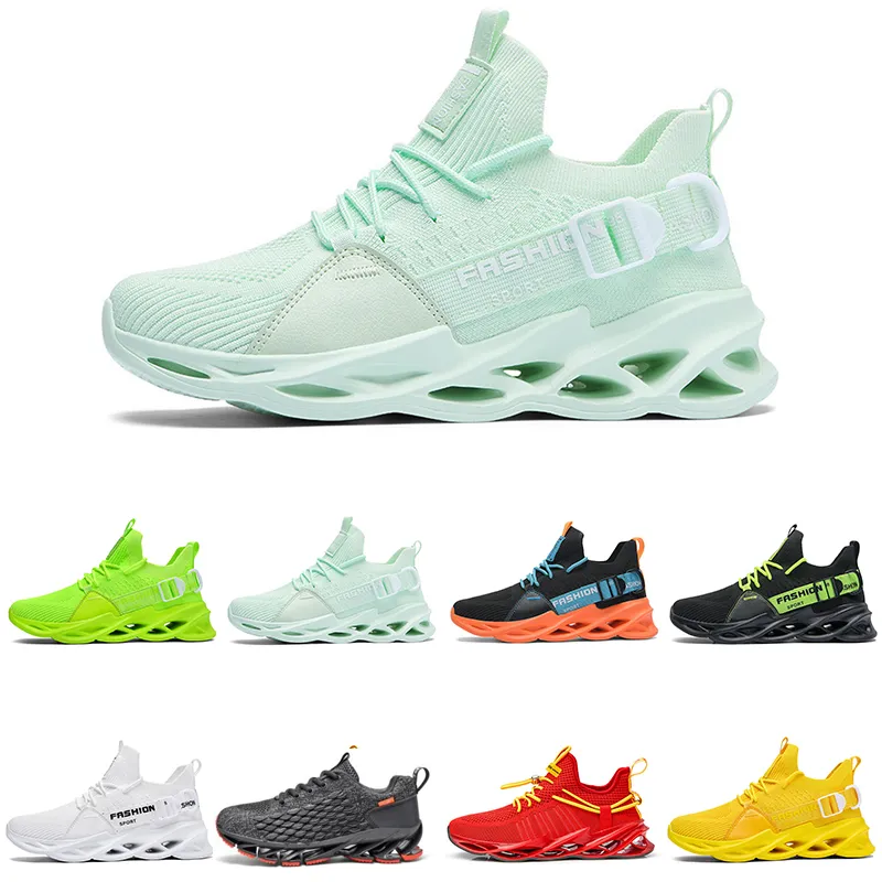 Chaussures de course hommes femmes vert GAI femmes hommes baskets de sport de plein air taille 36-47