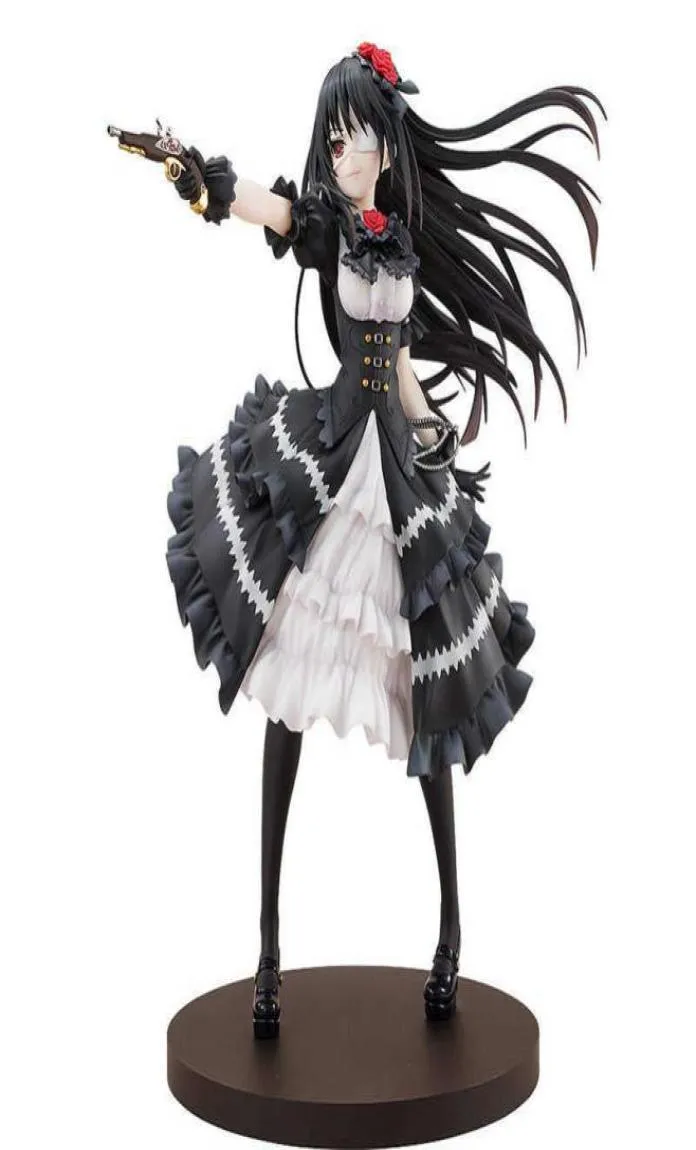 Datum A Live Kurumi Tokisaki Fantasia Anime Figurer 30 -årsjubileum Version 23CM PVC Action Figur Toy Collection Model Toy Gift Q8240593