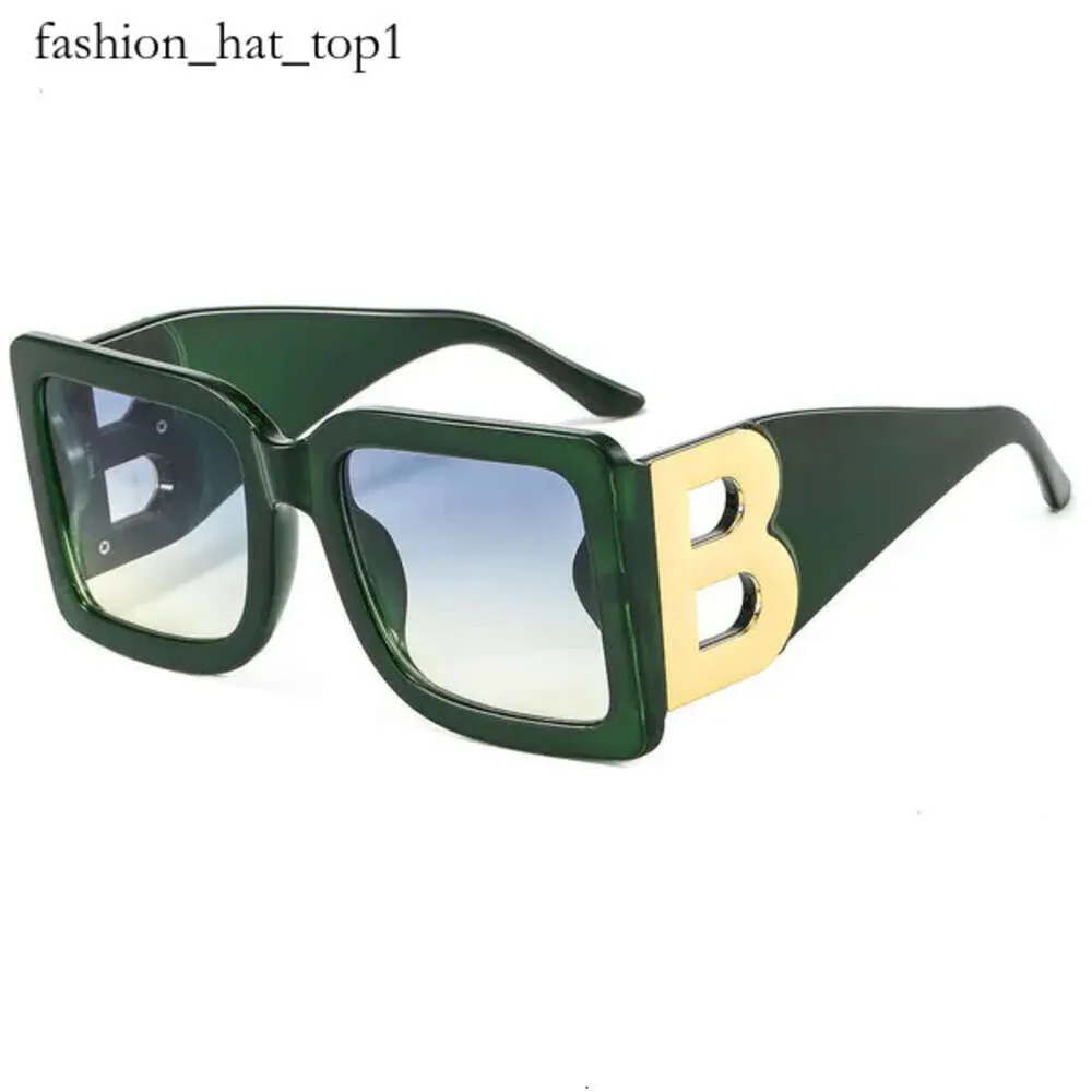 Balanciaga Designer Sunglasses B Familys同じサングラス豪華な新しいBB BALANACE WOMENS大フレームサングラスPCフレームスクエアメガネバランシアガサングラス399
