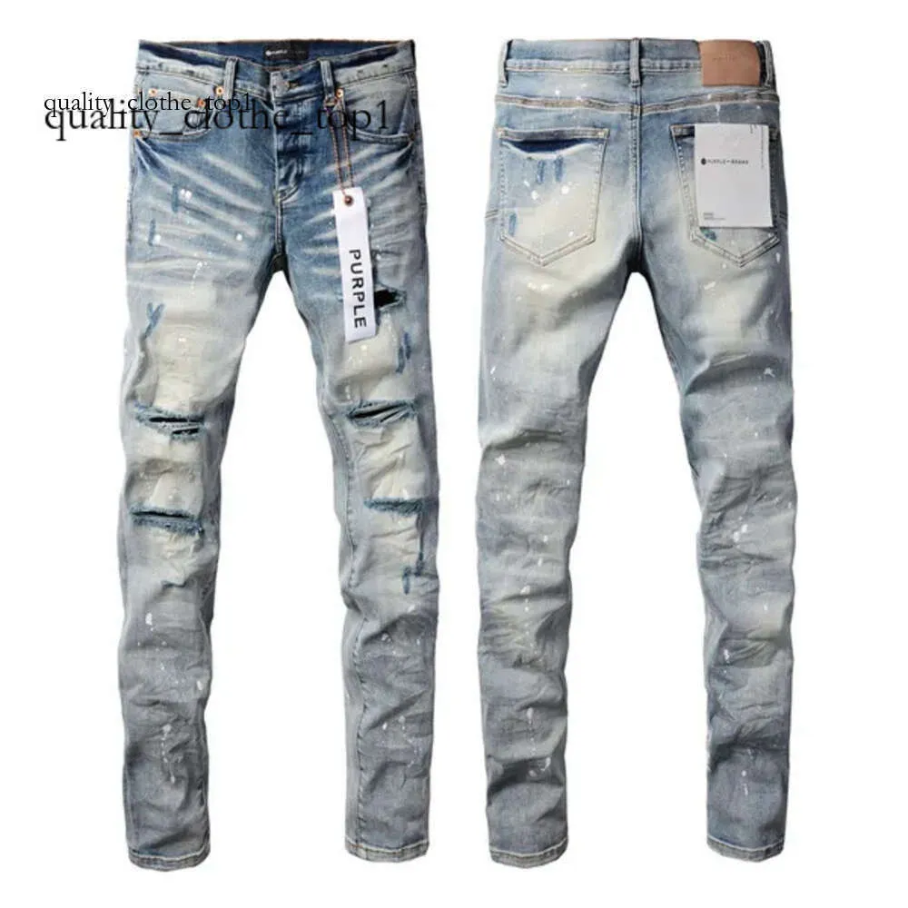 Purple Jeans Denim Trousers Mens Jeans Designer Jean Men Black Pants High-end Quality Straight Retro Streetwear Casual Sweatpants Designers Joggers Pant 651