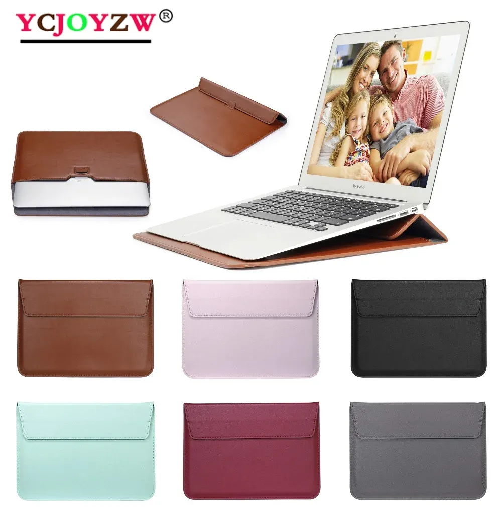 Skórzana torba laptopa z plecakiem 11 12 13 15 16 cali Huawei Case for MacBook M1 Air Pro 2012 ~ 2020 Tkanina komputerowa