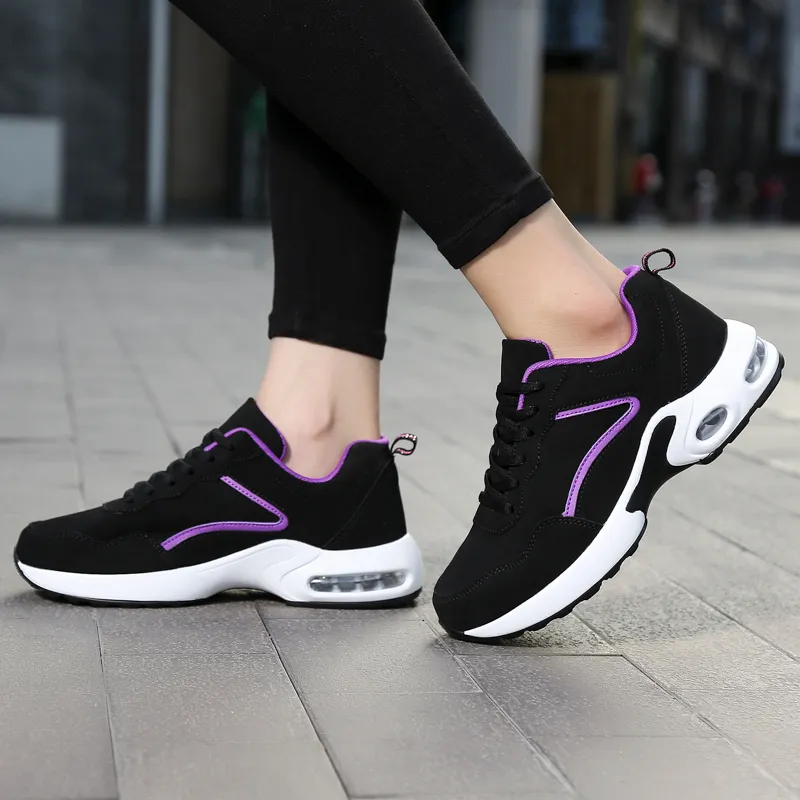 Design Sense Soft Soled Casual Walking Shoes Sports Shoes Female 2024 Nytt explosiv 100 Super Lightweight Soft Soled Sneakers Shoes-Colors-71 Storlek 35-42