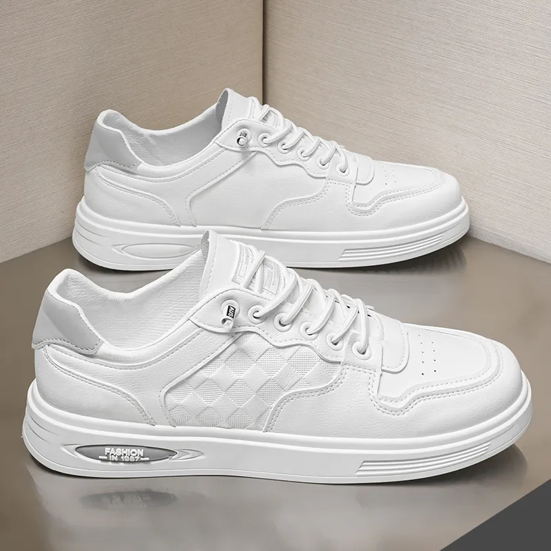 Кроссовки мужские комфортные дышащие туфли на плоской подошве белого цвета хаки черные мужские кроссовки спортивные кроссовки размер 39-44 GAI Color22