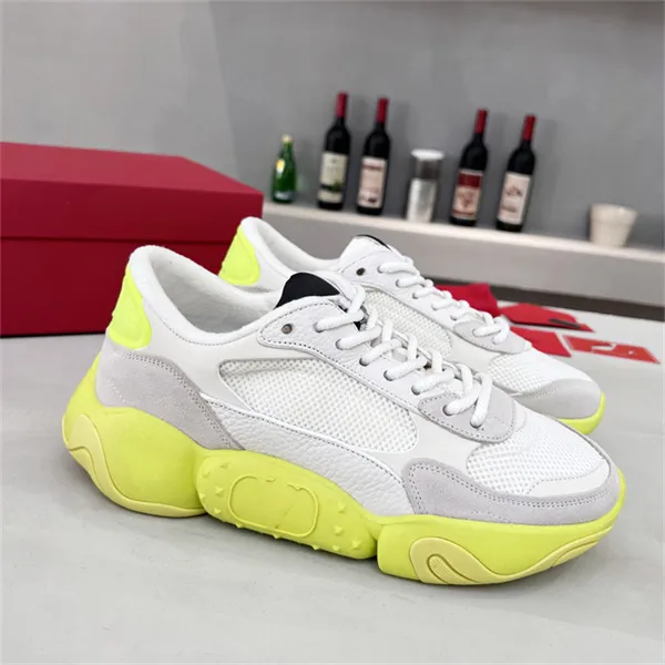 Toppkvalitetsdesigner V Running Shoes Luxury Vlogo Skate Sneakers Woman Trainers Women Lace-Up Breattable 89890