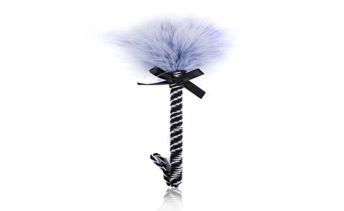 Feather Tickler Kinky Naughty Fancy Dress Порка Весло Кнут Бондаж Flogger Эротический Фетиш Флирт БДСМ Секс-Игрушки Для Пар C19609084