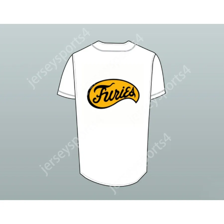 MAGLIA BASEBALL BIANCA THE BASEBALL FURIES Cucita