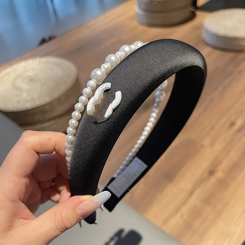 Save Big on Bulk Womens Pearl Headband Fashion Headbands Luxurious  Headbands: Padded Sponge Hair Bands For Women And Girls, White Elastic  Headband For