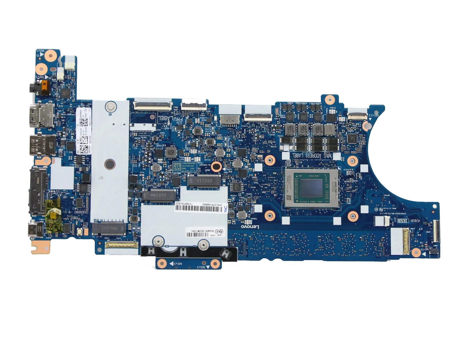 Motherboard For Lenovo ThinkPad T14S X13 R7-4750 UMA RAM 32G 5B20W77695 100%tested fully work