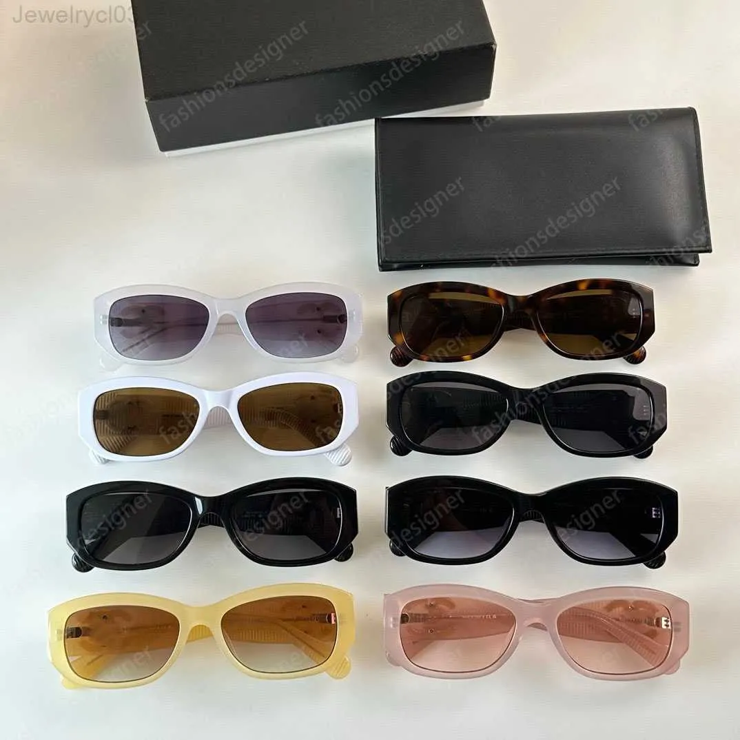 Gafas de sol de diseñador para mujer, gafas rectangulares para mujer, 9 letras doradas de color, acetato de moda, 1 modelo 5493, gafas de solBLKS