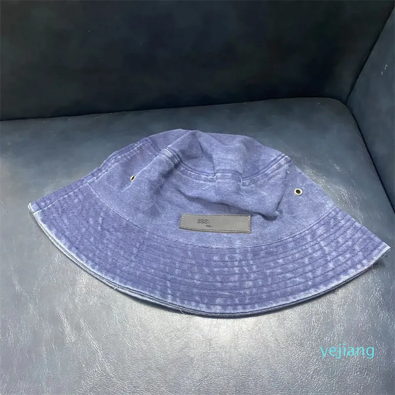 Breda randen hattar herrar kvinnor designer hink hattar baseball cap cowboy hatt sommar fiskare hatt strand sunhat brev mode lyxiga fritidssporter 5 färger