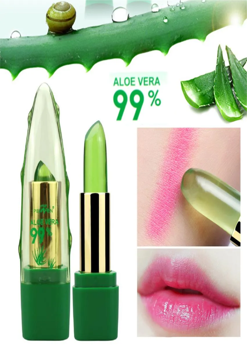 2017 New Batom 99 ALOE VERA Natural Temperature Change Color Jelly Lipstick Long Lasting Moistourizing Lip Makeup5850825