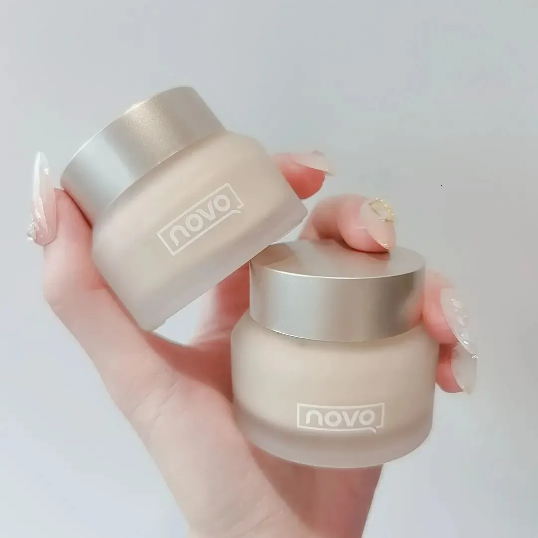 Novo Soft Light Foundation Cream مقاومة للماء و Sweatproof Coftialer Control Control Moisturizing Makeup 240220