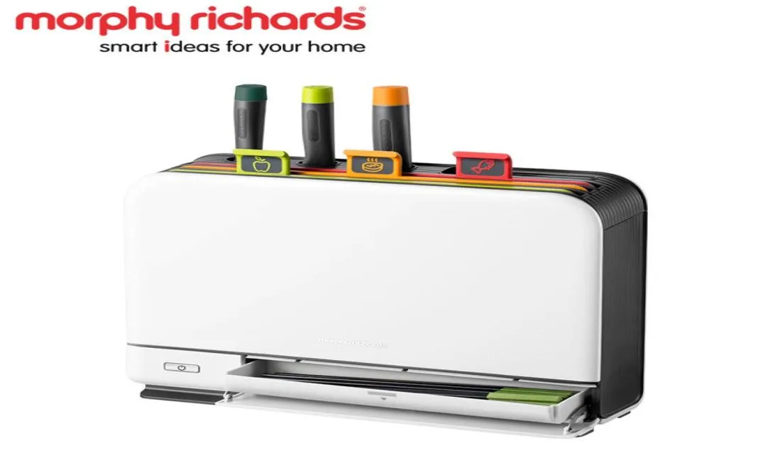 Morphy Richards Sterilizer 나이프 및 젓가락 절단 보드 랙 UV 소독 고온 건조 스마트 멸균기 5734695