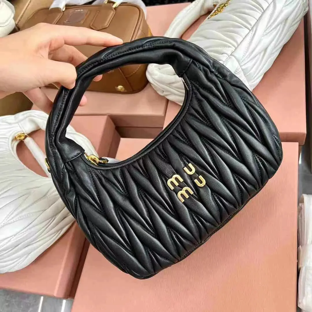 Small Genuine Leather Flap Handbag with Zipper Closure and Satin