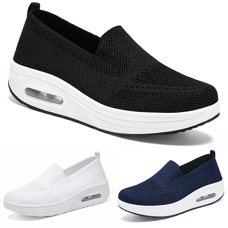 Hommes chaussures de course maille sneaker respirant classique noir blanc doux jogging marche tennis chaussure calzado GAI 0234