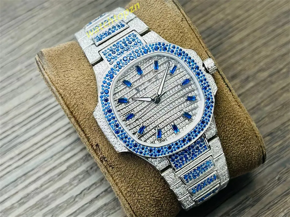 2024 GR Factory 7118 Pełna Diamentowa Średnica zegarek dla kobiet 35,2 mm szafirowy kryształ przez 904L stalowy obudowa 324S Automatyczne zintegrowane zegarki ruchu uzwojenia