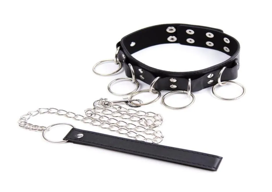 Spiele für Erwachsene, weibliche Metallkette, Halsfessel, Hundesklavenhalsband, Bondage, Sexspielzeug für Erwachsene für Sie9852403