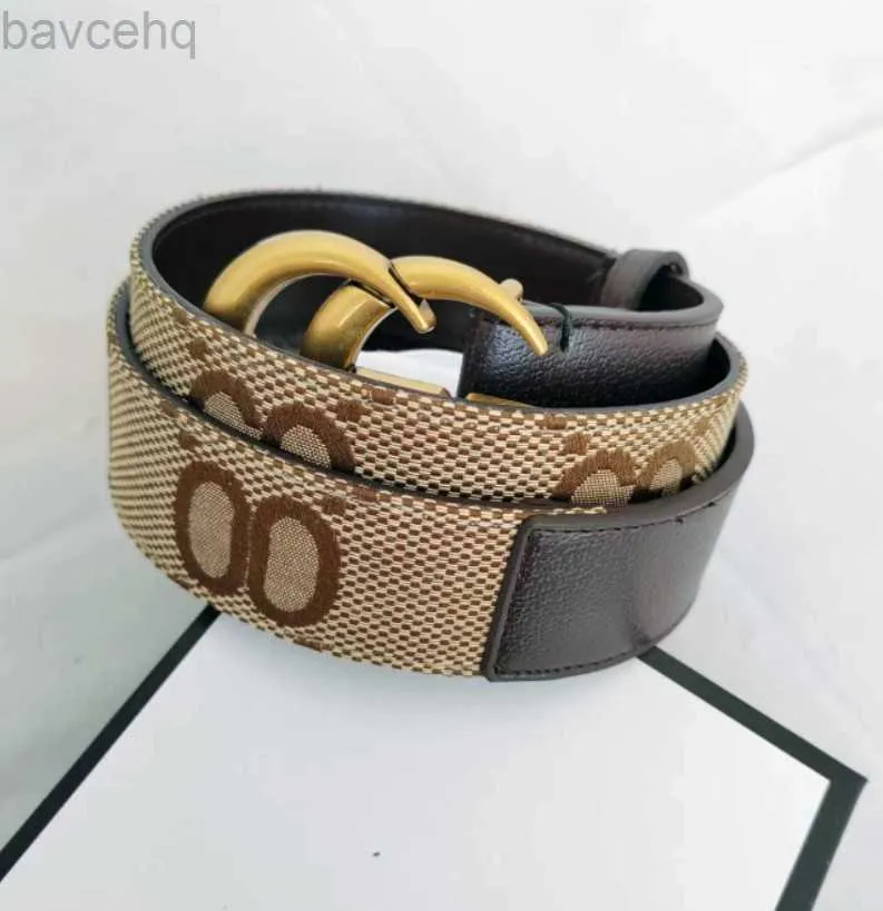 Bälten Fashion Luxury Belt Plaid Flower Striped Leather Belt Designer och högkvalitativt bälte 240307