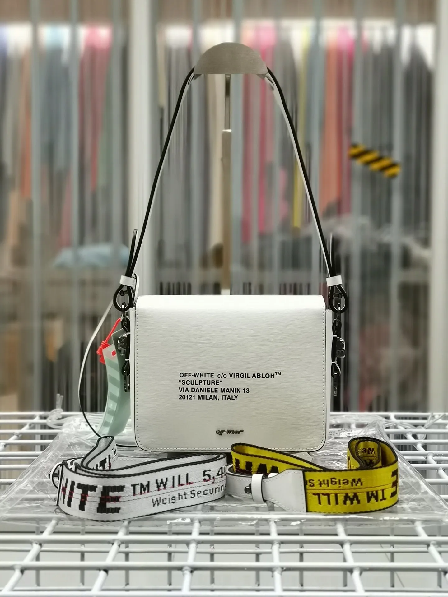 Off white brand crossbody bag best sale