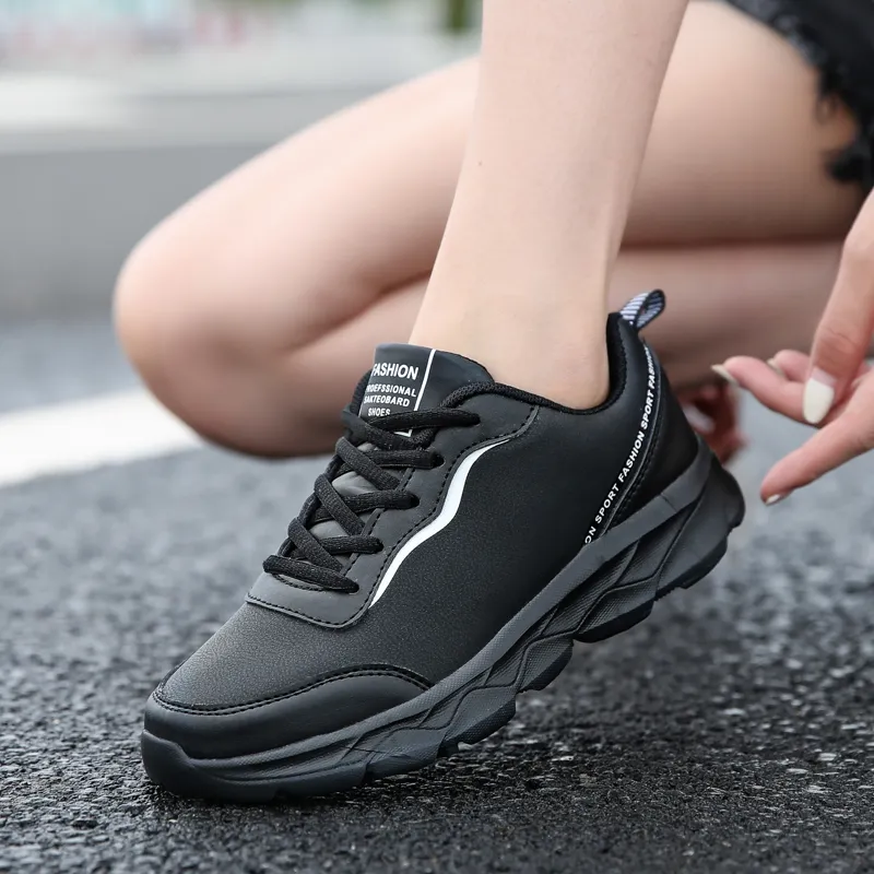 men women trainers shoes fashion black yellow white green gray comfortable breathable Spring GAI -23 color sports sneakers outdoor shoe size 36-44