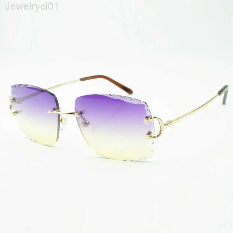 New 3524014 super light metal leg glasses and cutting lenses 3.0 thickness free deliveryOMH2