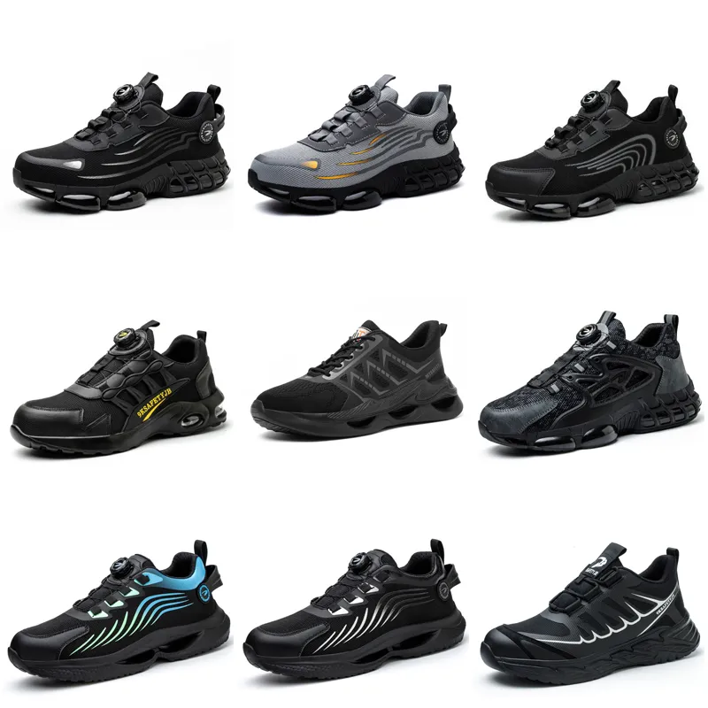 Running shoes GAI Men Women triple black white gray dark blue sport sneaker Comfortable Mesh breathable Shoes