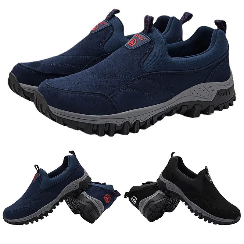 Para sapatos femininos que dirigem homens pretos Blue Breathable Confortável treinador esportivo Gai 044 XJ 16245 COMTABLE