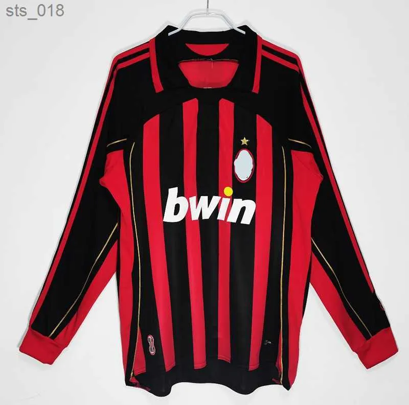 Fußballtrikots 90 91 Retro-Trikots Fußballtrikots Gullit 01 Maldini Van Basten Fußball Inzaghi PIRLO SHEVCHENKO BAGGIO Ac JERSEYH2435