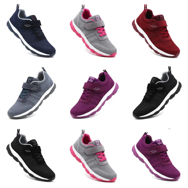 2024 Chaussures de course d'été Designer pour femmes Baskets de mode Blanc Noir Bleu Rouge Confortable Mesh Surface-01 Entraîneurs de sports de plein air pour femmes GAI Sneaker Shoes