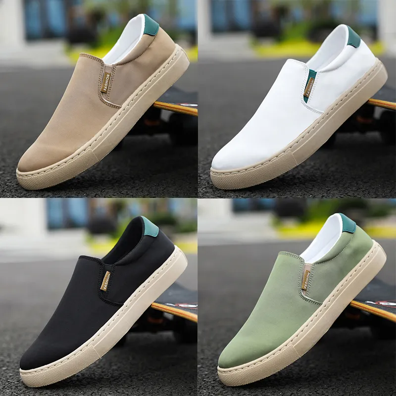 Chaussures de sport couleur unie noir blanc vert pâle jogging marche bas hommes femmes baskets baskets classiques GAI