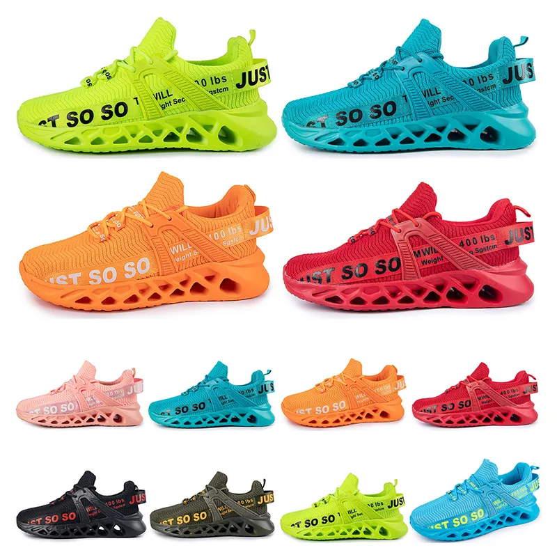 Chaussures Big Breathable Womens Tailvas Taille Fashion Breffable Bule Bule Green Casual Mens Trainers Sports Sne 28