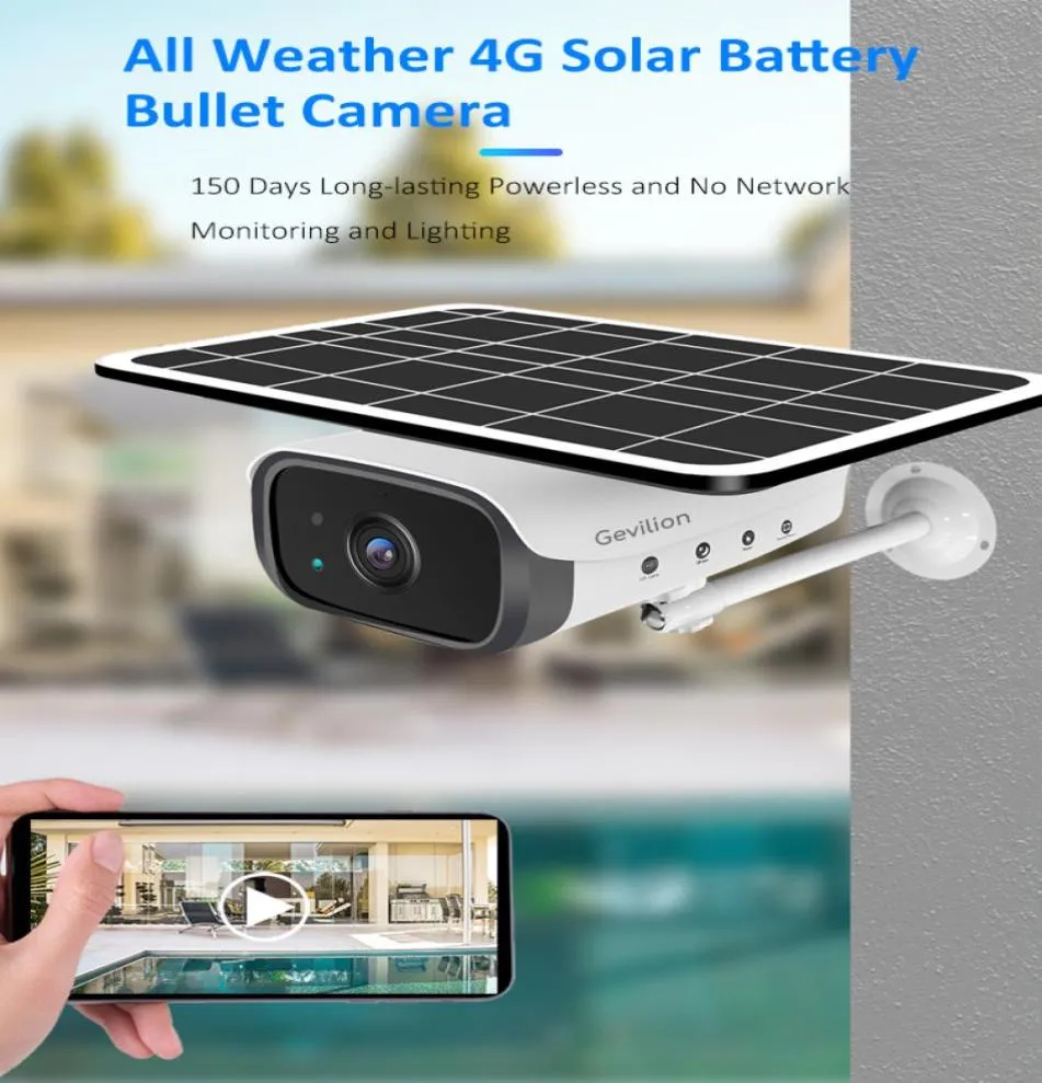 Tuya système de sécurité domestique intelligent arrivée 1080P 7W énergie solaire extérieure 2MP caméra de sécurité sans fil CCTV WiFi 4G Cameras4489160