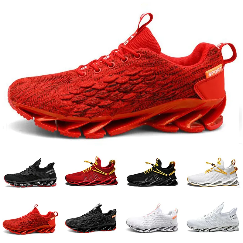 Hommes chaussures de course respirant antidérapant confortable formateurs loup gris rose sarcelle triple noir blanc rouge jaune vert hommes baskets de sport GAI-102