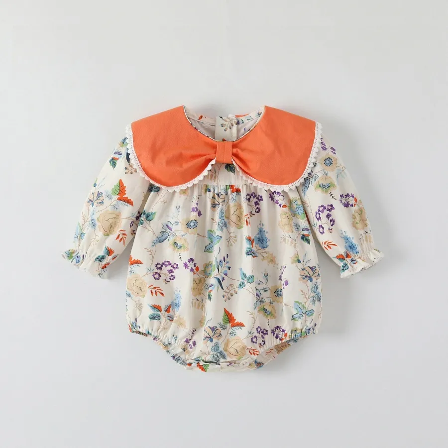 아기 신생아 여름 장미 옷의 옷 새로 태어난 롬퍼 소녀 의상 바닥의 옷 jumpsuit chids bodysuit for babies for opt l65j#