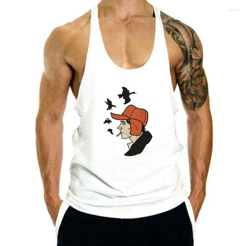 Tanktops voor heren The Catcher In Rye Top herenontwerp J D Salinger Kawaii korting katoen voor anime's