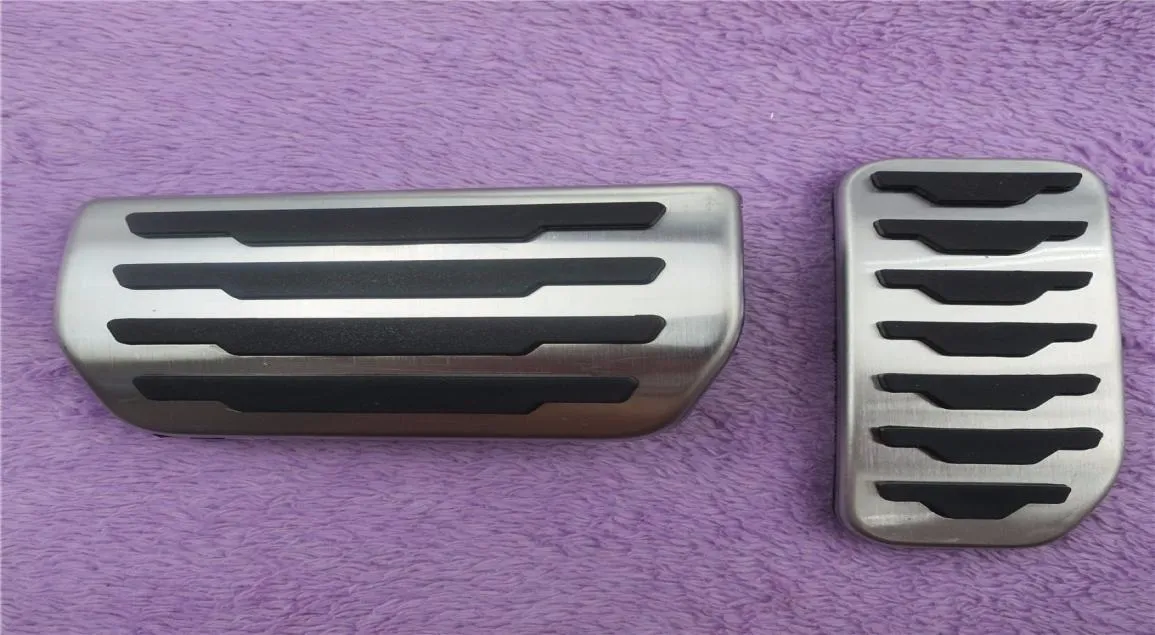 Wysokiej jakości akcelerator stóp hamulca podkładki pedałowe dla Range Rover Evoque Atcar Styling Pedal Pedal Pedal Pedal Covers2434642