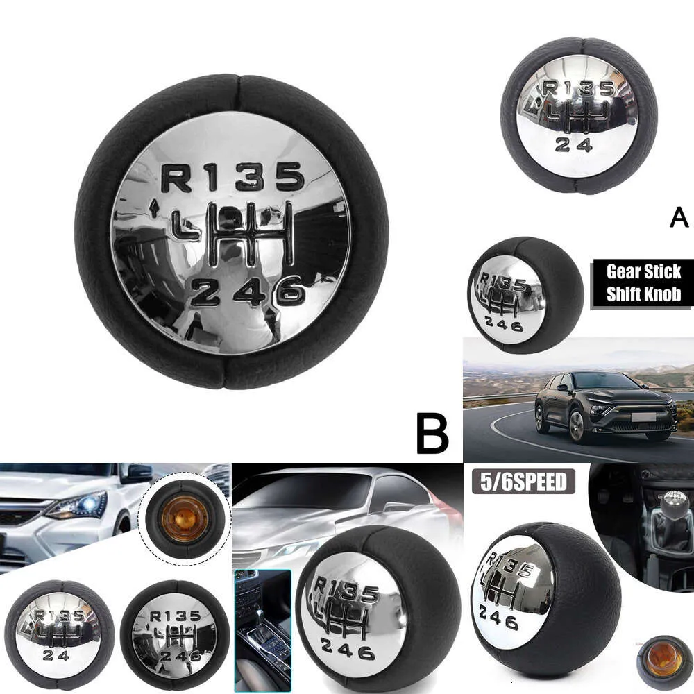 Neue Getriebe Stick Schaltknauf Kopf Hebel Adapter Manuelle Transmissionor Für Peugeot 307 308 3008 407 5008 807 L5b8