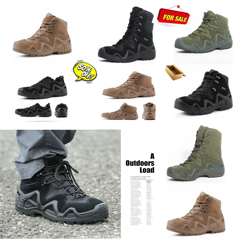 Bocwsots New mden's boots Army tactical military combat boots Outdoor hiking boots Winter desert boots Motorcycle boots Zapatos Hombre GAI