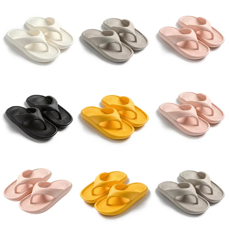 summer new product free shipping slippers designer for women shoes White Black Pink Yellow Flip flop slipper sandals fashion-09 womens flat slides GAI outdoor shoes