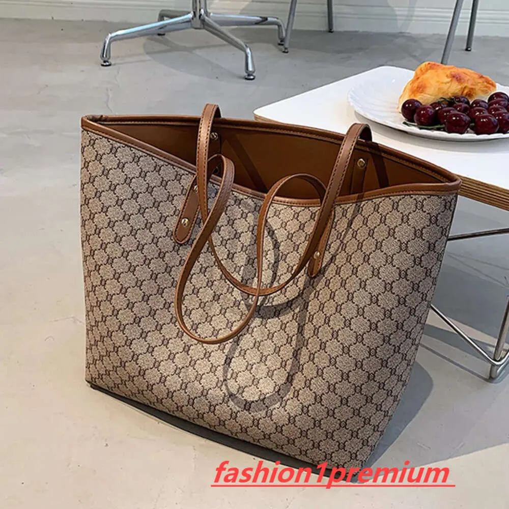 Shopping Bags 2 Sets Luxury Designer Large Capacity Tote Handbag For Women Trends Brand Shopper Shoulder Bag Sac A Main