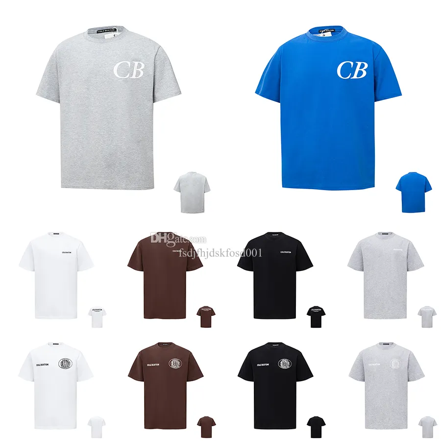 Erkek Tişörtleri Cole Buxton Yaz Baharı Gevşek Gri Gri Beyaz Siyah T Shirt Erkek Kadın Yüksek Kaliteli Klasik Slogan Baskı Üst Tee Tag Eu Boyutu S-XL