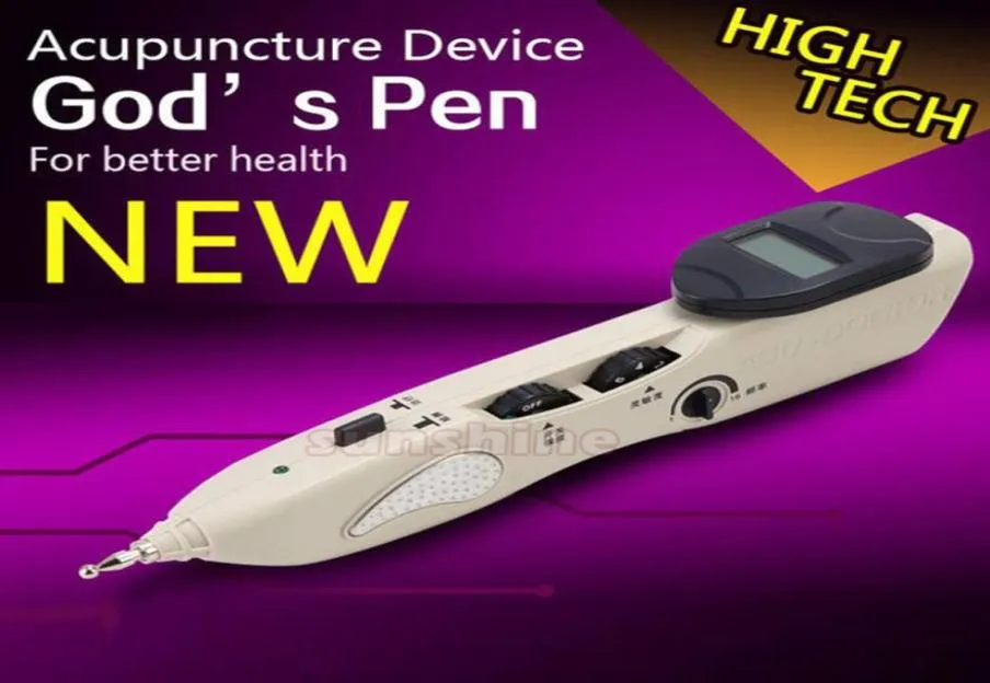 電気鍼治療点ペン自動子午線鍼治療マッサージ数十の鍼治療ペン電気テンマッサージ4355530
